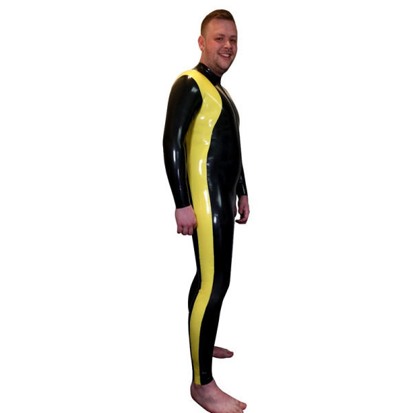 Titan  suit with full thru zip